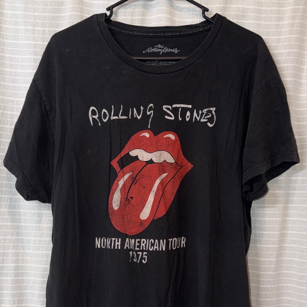 Rolling Stones Black Graphic T-Shirt